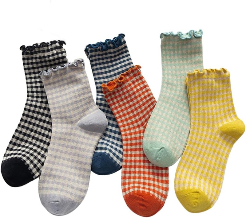 OTAODKA Athletics Socks for Women and Girls Cute Ankle Cotton Sock - Image 1